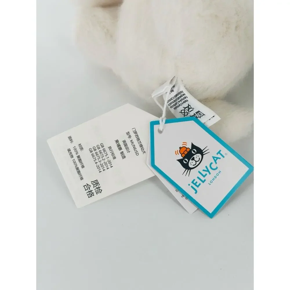 AUTHENTIC‼️NWT Jellycat Munro Scottie dog junior- China Dog Hotel Exclusive US
